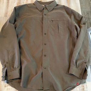 Men’s North Face Button Up Shirt